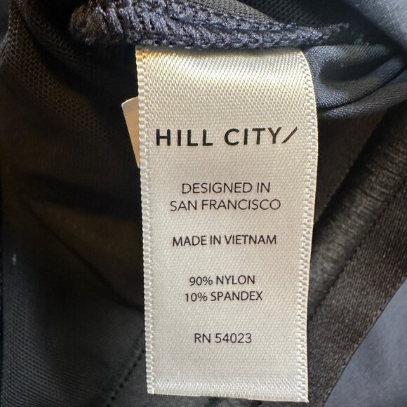 HILL CITY Mens Jogger Pant Sz X-Large Navy Blue Athletic Performance Drawstring - Picture 6 of 6